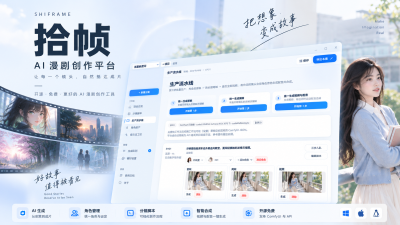 首发AI漫剧工作台 | 拾帧 SHIFRAME